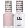 DND Duo - #860 She's White? She's Pink? / Soak-Off Gel Polish 0.5 oz. + Nail Lacquer 0.5 oz.