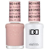 DND Duo - #869 Sunset Beige / Soak-Off Gel Polish 0.5 oz. + Nail Lacquer 0.5 oz.