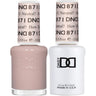 DND Duo - #871 How Do U Neutral / Soak-Off Gel Polish 0.5 oz. + Nail Lacquer 0.5 oz.