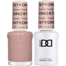 DND Duo - #879 Sunset Suede / Soak-Off Gel Polish 0.5 oz. + Nail Lacquer 0.5 oz.
