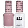 DND Duo - #883 Candy Kisses / Soak-Off Gel Polish 0.5 oz. + Nail Lacquer 0.5 oz.