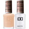 DND Duo - #887 Glass Peach / Soak-Off Gel Polish 0.5 oz. + Nail Lacquer 0.5 oz.