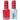 DND Duo GEL Pack - RED LAKE / 1 Gel Polish 0.47 oz. + 1 Lacquer 0.47 oz. in Matching Color