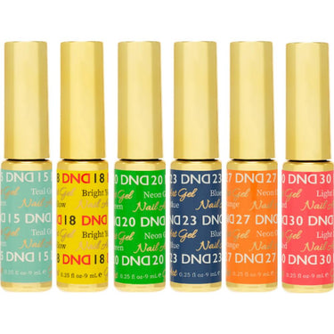 DND Gel Art Liner - Neon Set 6 Colors