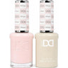 DND Hema Free Duo #006 / 1 Gel Lacquer 0.5 oz. + 1 Lacquer 0.5 oz. Matching Color