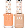 DND Hema Free Duo #011 / 1 Gel Lacquer 0.5 oz. + 1 Lacquer 0.5 oz. Matching Color