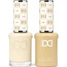 DND Hema Free Duo #013 / 1 Gel Lacquer 0.5 oz. + 1 Lacquer 0.5 oz. Matching Color