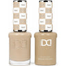 DND Hema Free Duo #014 / 1 Gel Lacquer 0.5 oz. + 1 Lacquer 0.5 oz. Matching Color