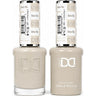 DND Hema Free Duo #015 / 1 Gel Lacquer 0.5 oz. + 1 Lacquer 0.5 oz. Matching Color
