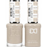 DND Hema Free Duo #016 / 1 Gel Lacquer 0.5 oz. + 1 Lacquer 0.5 oz. Matching Color