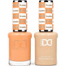DND Hema Free Duo #019 / 1 Gel Lacquer 0.5 oz. + 1 Lacquer 0.5 oz. Matching Color