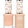 DND Hema Free Duo #020 / 1 Gel Lacquer 0.5 oz. + 1 Lacquer 0.5 oz. Matching Color