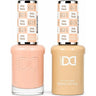 DND Hema Free Duo #021 / 1 Gel Lacquer 0.5 oz. + 1 Lacquer 0.5 oz. Matching Color