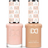 DND Hema Free Duo #027 / 1 Gel Lacquer 0.5 oz. + 1 Lacquer 0.5 oz. Matching Color