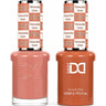 DND Hema Free Duo #036 / 1 Gel Lacquer 0.5 oz. + 1 Lacquer 0.5 oz. Matching Color