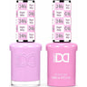 DND Hema Free Duo #046 / 1 Gel Lacquer 0.5 oz. + 1 Lacquer 0.5 oz. Matching Color