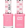 DND Hema Free Duo #051 / 1 Gel Lacquer 0.5 oz. + 1 Lacquer 0.5 oz. Matching Color