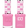 DND Hema Free Duo #055 / 1 Gel Lacquer 0.5 oz. + 1 Lacquer 0.5 oz. Matching Color