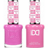 DND Hema Free Duo #057 / 1 Gel Lacquer 0.5 oz. + 1 Lacquer 0.5 oz. Matching Color