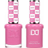 DND Hema Free Duo #058 / 1 Gel Lacquer 0.5 oz. + 1 Lacquer 0.5 oz. Matching Color