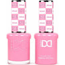 DND Hema Free Duo #073 / 1 Gel Lacquer 0.5 oz. + 1 Lacquer 0.5 oz. Matching Color
