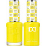 DND Hema Free Duo #076 / 1 Gel Lacquer 0.5 oz. + 1 Lacquer 0.5 oz. Matching Color