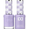 DND Hema Free Duo #081 / 1 Gel Lacquer 0.5 oz. + 1 Lacquer 0.5 oz. Matching Color