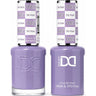 DND Hema Free Duo #085 / 1 Gel Lacquer 0.5 oz. + 1 Lacquer 0.5 oz. Matching Color