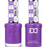DND Hema Free Duo #090 / 1 Gel Lacquer 0.5 oz. + 1 Lacquer 0.5 oz. Matching Color