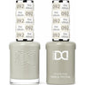 DND Hema Free Duo #092 / 1 Gel Lacquer 0.5 oz. + 1 Lacquer 0.5 oz. Matching Color