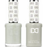 DND Hema Free Duo #093 / 1 Gel Lacquer 0.5 oz. + 1 Lacquer 0.5 oz. Matching Color