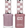 DND Hema Free Duo #117 / 1 Gel Lacquer 0.5 oz. + 1 Lacquer 0.5 oz. Matching Color