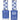 DND Hema Free Duo #122 / 1 Gel Lacquer 0.5 oz. + 1 Lacquer 0.5 oz. Matching Color