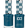 DND Hema Free Duo #124 / 1 Gel Lacquer 0.5 oz. + 1 Lacquer 0.5 oz. Matching Color