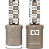 DND Hema Free Duo #128 / 1 Gel Lacquer 0.5 oz. + 1 Lacquer 0.5 oz. Matching Color