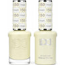 DND Hema Free Duo #150 / 1 Gel Lacquer 0.5 oz. + 1 Lacquer 0.5 oz. Matching Color