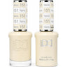 DND Hema Free Duo #151 / 1 Gel Lacquer 0.5 oz. + 1 Lacquer 0.5 oz. Matching Color