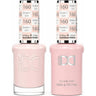 DND Hema Free Duo #160 / 1 Gel Lacquer 0.5 oz. + 1 Lacquer 0.5 oz. Matching Color