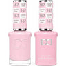 DND Hema Free Duo #167 / 1 Gel Lacquer 0.5 oz. + 1 Lacquer 0.5 oz. Matching Color