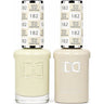 DND Hema Free Duo #182 / 1 Gel Lacquer 0.5 oz. + 1 Lacquer 0.5 oz. Matching Color