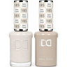 DND Hema Free Duo #185 / 1 Gel Lacquer 0.5 oz. + 1 Lacquer 0.5 oz. Matching Color