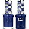DND Hema Free Duo #217 / 1 Gel Lacquer 0.5 oz. + 1 Lacquer 0.5 oz. Matching Color