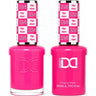 DND Hema Free Duo #224 / 1 Gel Lacquer 0.5 oz. + 1 Lacquer 0.5 oz. Matching Color