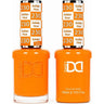 DND Hema Free Duo #230 / 1 Gel Lacquer 0.5 oz. + 1 Lacquer 0.5 oz. Matching Color