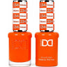 DND Hema Free Duo #234 / 1 Gel Lacquer 0.5 oz. + 1 Lacquer 0.5 oz. Matching Color
