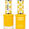 DND Hema Free Duo #242 / 1 Gel Lacquer 0.5 oz. + 1 Lacquer 0.5 oz. Matching Color