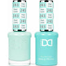DND Hema Free Duo #243 / 1 Gel Lacquer 0.5 oz. + 1 Lacquer 0.5 oz. Matching Color