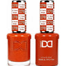DND Hema Free Duo #278 / 1 Gel Lacquer 0.5 oz. + 1 Lacquer 0.5 oz. Matching Color