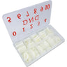 DND Natural Tip Box/550 Pieces Included Size 0 To 10