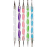 Dotting & Marbeling Nail Art Tool 5 Piece Set by DL Pro